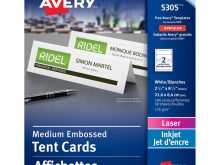 13 Best Free Avery Tent Card Template in Word with Free Avery Tent Card Template