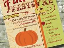 13 Best Free Printable Fall Festival Flyer Templates for Ms Word for Free Printable Fall Festival Flyer Templates