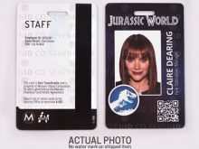 13 Best Jurassic World Id Card Template in Photoshop for Jurassic World Id Card Template