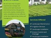 13 Best Landscaping Flyers Templates Free With Stunning Design for Landscaping Flyers Templates Free