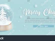 13 Best Snow Globe Christmas Card Template Formating by Snow Globe Christmas Card Template