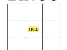 13 Blank Free Bingo Card Template 5X5 in Word for Free Bingo Card Template 5X5