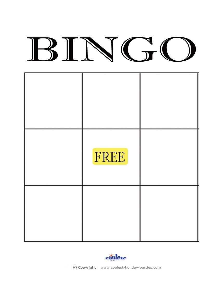 21 Blank Free Bingo Card Template 21X21 in Word for Free Bingo Card For Blank Bingo Card Template Microsoft Word