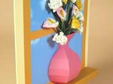 13 Create Card Vase Template in Word by Card Vase Template