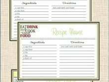 13 Creating Free Editable Recipe Card Template For Word Now with Free Editable Recipe Card Template For Word