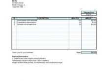 13 Creating Hourly Service Invoice Template in Photoshop by Hourly Service Invoice Template