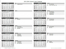 13 Creating School Planner Calendar Template PSD File for School Planner Calendar Template