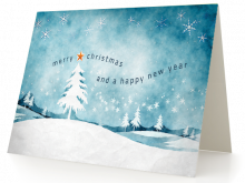13 Creative Christmas Card Template Business in Word for Christmas Card Template Business