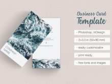 Name Card Template Indesign