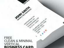 13 Creative Portrait Business Card Template Word Layouts by Portrait Business Card Template Word