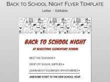 13 Customize Back To School Night Flyer Template by Back To School Night Flyer Template