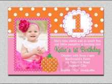 Birthday Card Template For Baby Girl