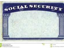 13 Customize Our Free Make A Social Security Card Template Layouts by Make A Social Security Card Template
