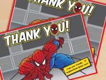 13 Customize Our Free Spiderman Thank You Card Template in Word with Spiderman Thank You Card Template