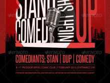 13 Customize Our Free Stand Up Comedy Flyer Templates Maker by Stand Up Comedy Flyer Templates