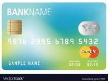 13 Format Credit Card Design Template Vector in Word by Credit Card Design Template Vector