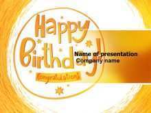 13 Format Happy Birthday Card Powerpoint Template PSD File by Happy Birthday Card Powerpoint Template