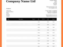 13 Format Limited Company Invoice Template Uk With Stunning Design with Limited Company Invoice Template Uk