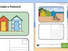 13 Format Seaside Postcard Template Ks1 in Photoshop for Seaside Postcard Template Ks1