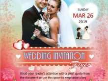 13 Format Wedding Invitation Flyer Template Templates with Wedding Invitation Flyer Template