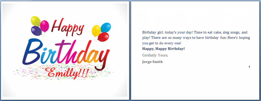 13 Free Birthday Card Templates Word in Word for Birthday Card Templates Word