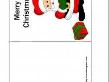 13 Free Christmas Card Template To Colour Templates with Christmas Card Template To Colour