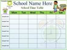 13 Free Class Timetable Template Word Now with Class Timetable Template Word