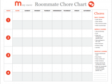 13 Free Roommate Class Schedule Template Layouts for Roommate Class Schedule Template