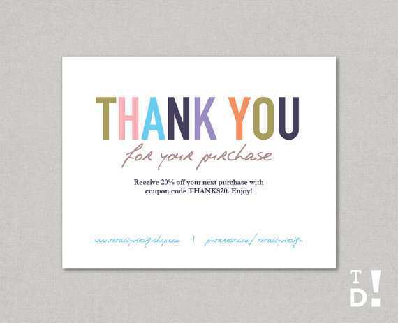 13 Free Thank You Card Templates For Business in Word for Thank You Card Templates For Business