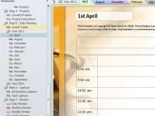 13 How To Create Daily Calendar Template For Onenote Formating for Daily Calendar Template For Onenote
