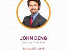 13 How To Create Id Card Template Portrait Photo with Id Card Template Portrait
