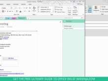 13 How To Create Meeting Agenda Template For Outlook Download with Meeting Agenda Template For Outlook