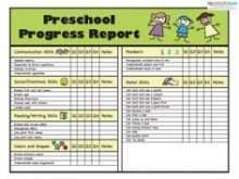 13 How To Create Pre K Report Card Template in Word by Pre K Report Card Template