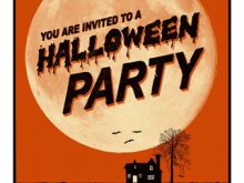 13 Online Halloween Party Flyer Templates for Ms Word by Halloween Party Flyer Templates
