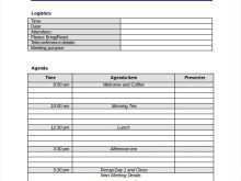 13 Online Meeting Agenda Template Pdf Formating for Meeting Agenda Template Pdf