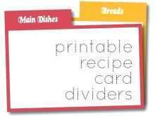 13 Printable 4X6 Index Card Recipe Template Templates with 4X6 Index Card Recipe Template