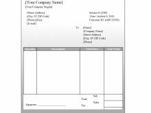 13 Printable Blank Invoice Template For Mac Templates by Blank Invoice Template For Mac