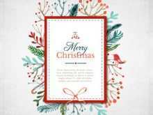 13 Printable Christmas Card Layout Vector in Word for Christmas Card Layout Vector