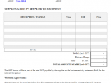 13 Printable Hotel Tax Invoice Template for Ms Word for Hotel Tax Invoice Template