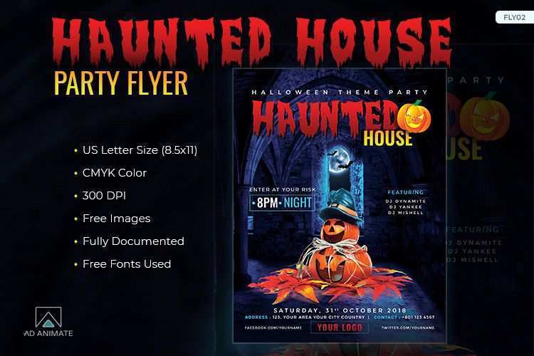 13 Printable House Party Flyer Template Free in Photoshop for House Party Flyer Template Free