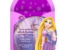 13 Printable Rapunzel Birthday Card Template Maker for Rapunzel Birthday Card Template