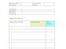 13 Report Meeting Agenda Timeline Template Now for Meeting Agenda Timeline Template