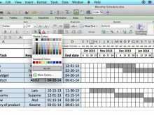 13 Standard Access Production Schedule Template in Word for Access Production Schedule Template