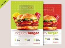 13 Standard Burger Promotion Flyer Template Templates with Burger Promotion Flyer Template