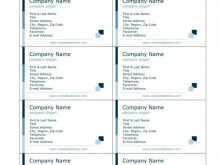 13 Standard Business Card Template 8 Per Sheet PSD File by Business Card Template 8 Per Sheet