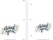 13 Standard Easy Thank You Card Template for Ms Word by Easy Thank You Card Template