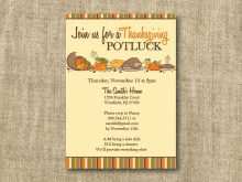 13 Standard Thanksgiving Potluck Flyer Template Free Maker with Thanksgiving Potluck Flyer Template Free