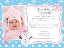 13 The Best 1 Year Old Birthday Card Templates Download for 1 Year Old Birthday Card Templates