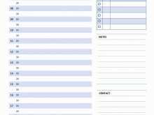 13 The Best Daily Calendar Template Word Document PSD File by Daily Calendar Template Word Document