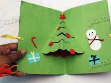 Easy Christmas Pop Up Card Templates